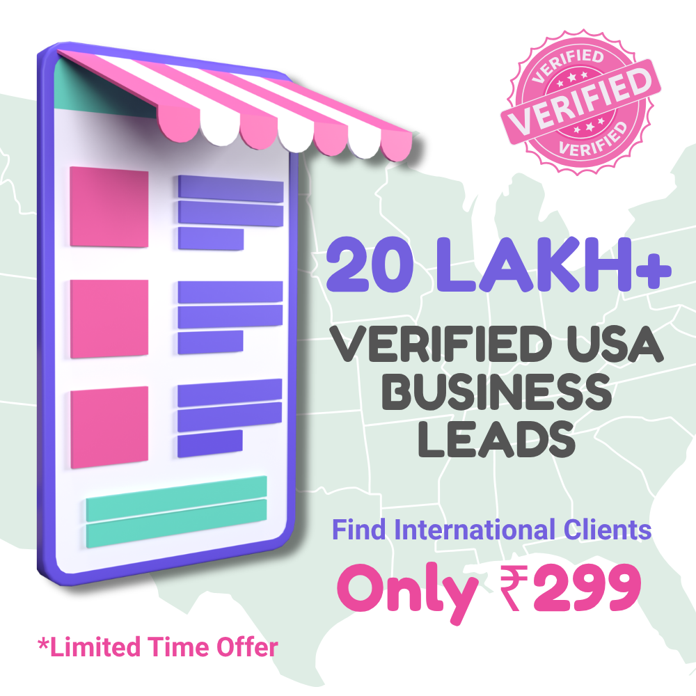 20 LAKH USA BUSINESS LEAD DATABASE -2026 (VERIFIED)